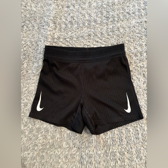 Nike black aero swift racing shorts size small - Picture 2 of 4